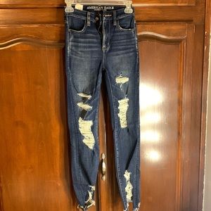 American Eagle outfitters Super hi-rise Jegging size 00